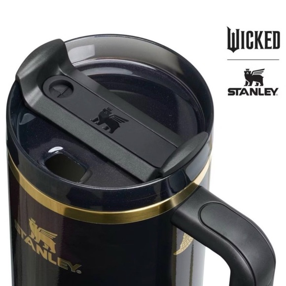 Stanley 40 Oz Stainless Steel H2.0 Flowstate Quencher Tumbler Elphaba For Good. - Picture 3 of 4